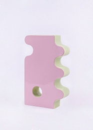 Vase Barva - rose/wasabi - Pani Jurek