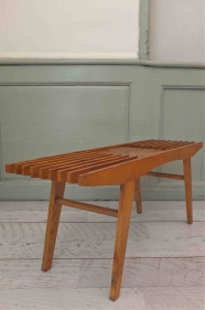 Table en bois pieds compas " Chamonix"