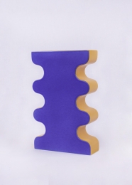 Vase Barva - bleu/pêche - Pani Jurek