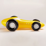 design tchèque - Jan Čapek - jouet gonflable "racing car" (noir) - Fatra
