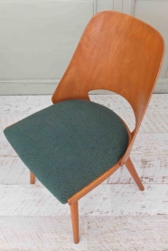 Lot de 2 chaises TON en bois courbé "Betwood" (vert)
