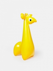 libuše Niklová - jouet gonflable "girafe" - fatra - design tchèque