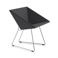 Fauteuil RM57 - noir uni