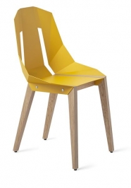 tabanda - chaise "Diago" sunny yellow" jaune - RAL 1004 - design polonais