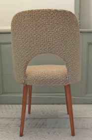 Lot de 2 fauteuils TON  mid-century "Ivoire"2