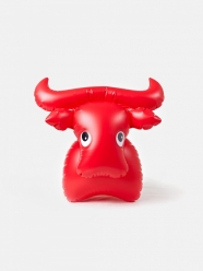 libuše Niklová - jouet gonflable "bull" - fatra - design tchèque