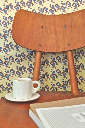 chaise Ton mid-century Air Slavia Vintage