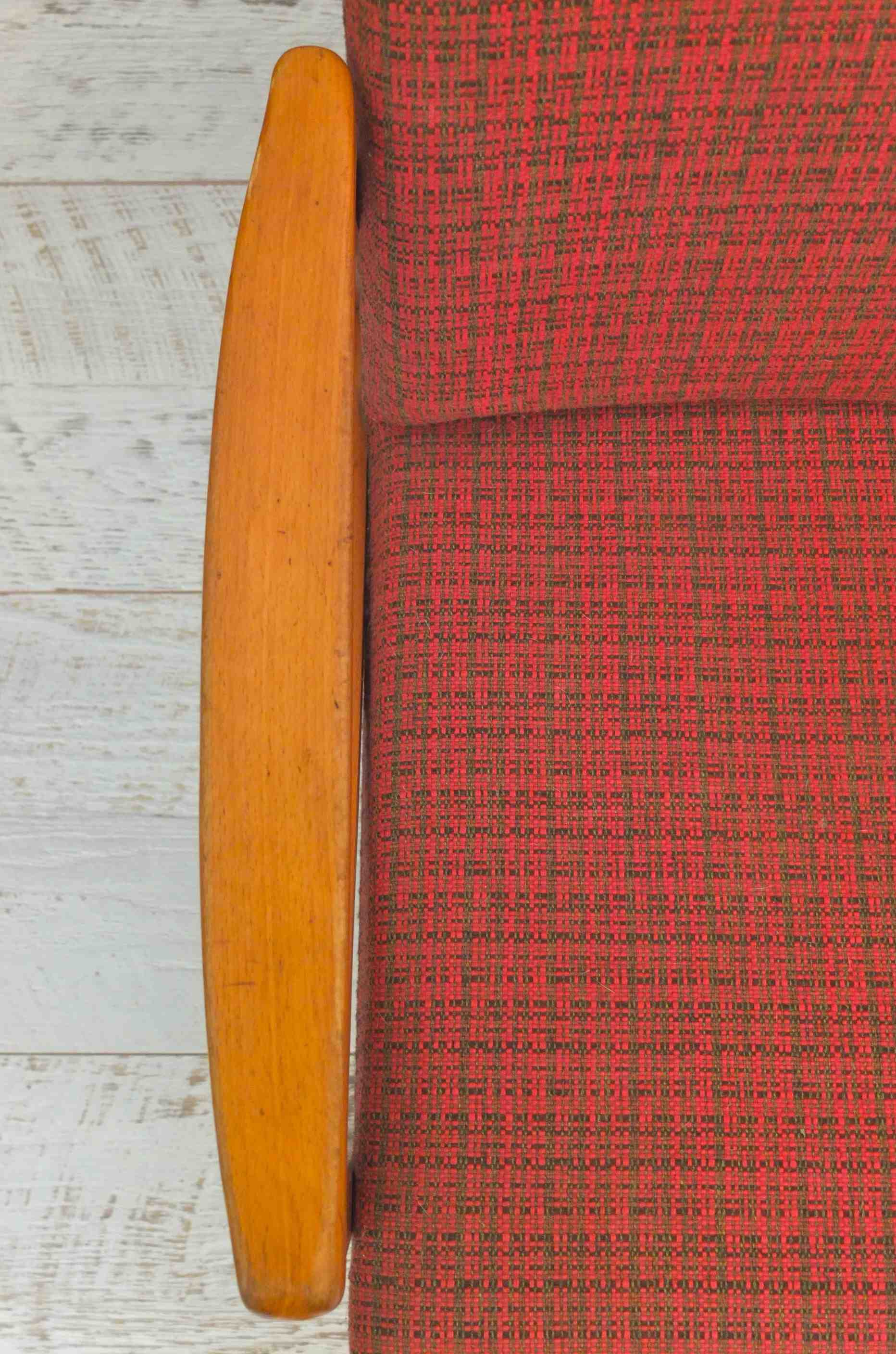 Fauteuil de style scandinave vintage annnees 50 "Jutland" Slavia Vintage 4