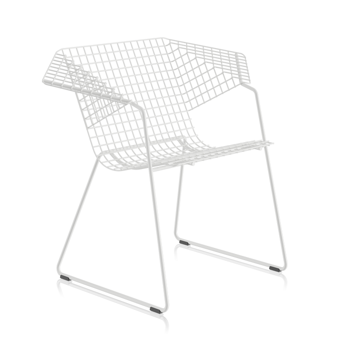 fauteuil_grid 55_blanc_vzor_slaviavintage