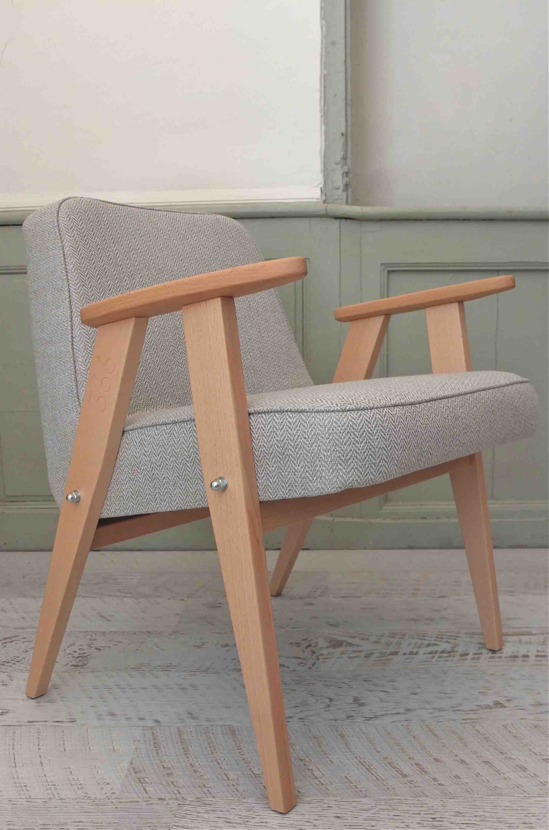 fauteuil 366 Jozef Chierowski 366 concept design polonais slavia vintage 13