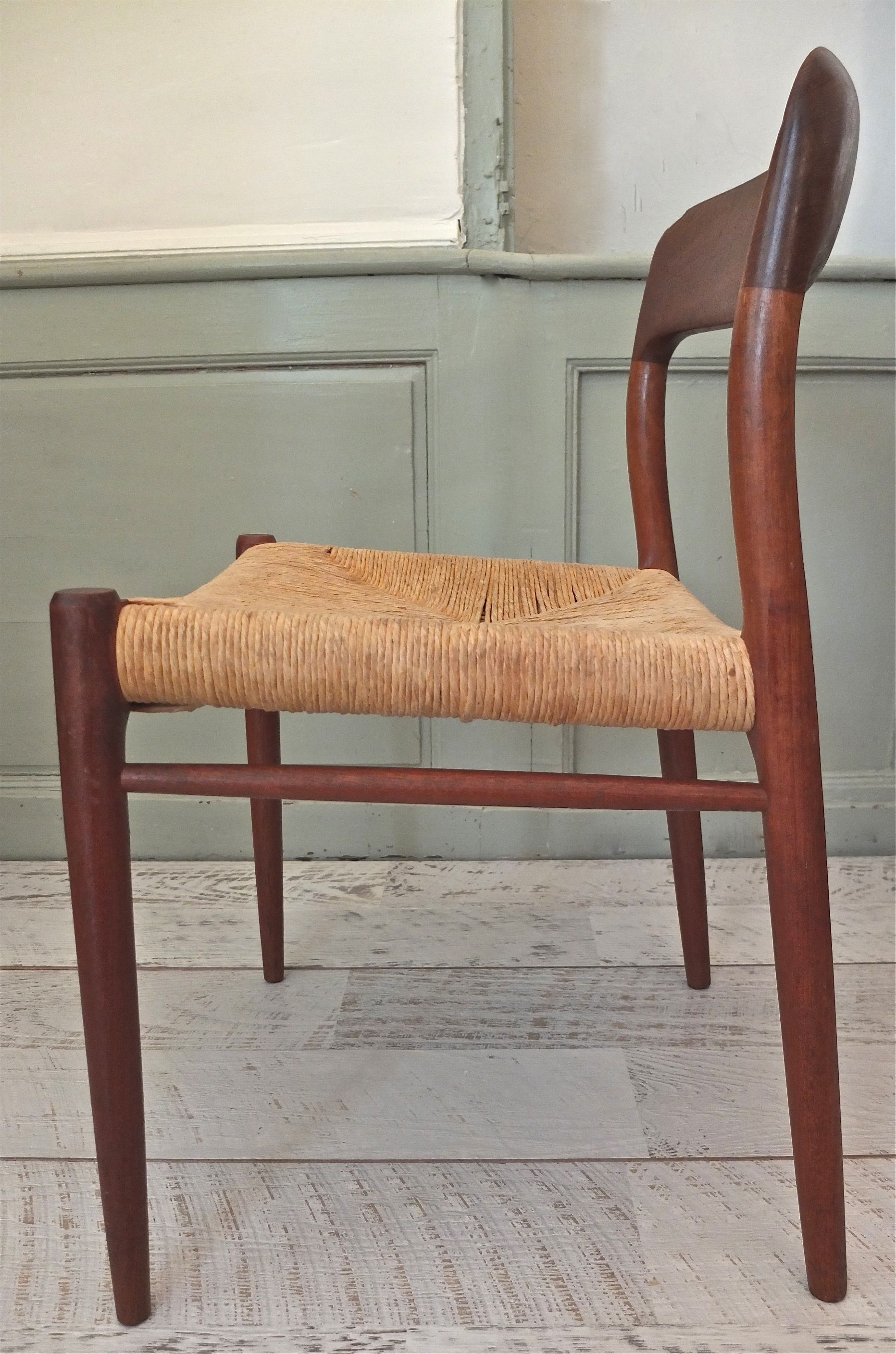chaise danoise type modele 71 de Niels O Moller "Sonderborg" Slavia Vintage 7