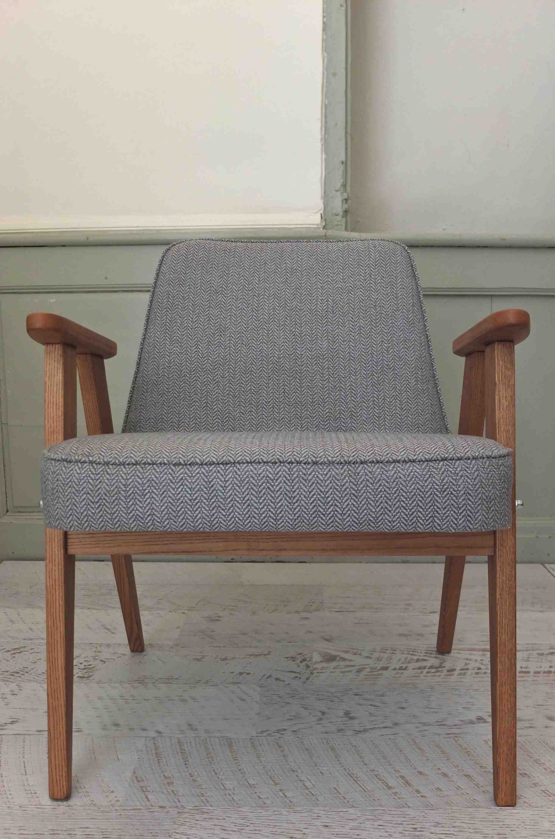 fauteuil 366 Jozef Chierowski 366 concept design polonais slavia vintage 2