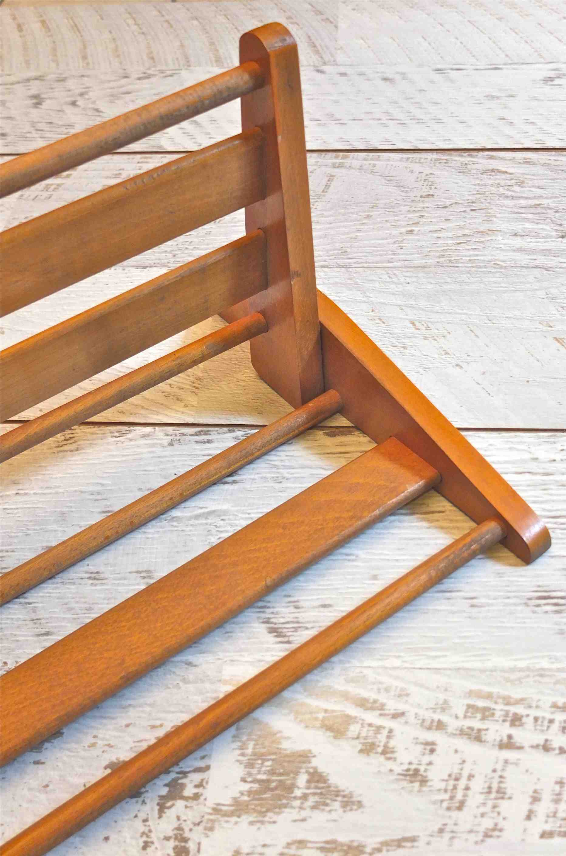 Slavia Vintage etagere en bois vintage rabattable "Road Trip" 10