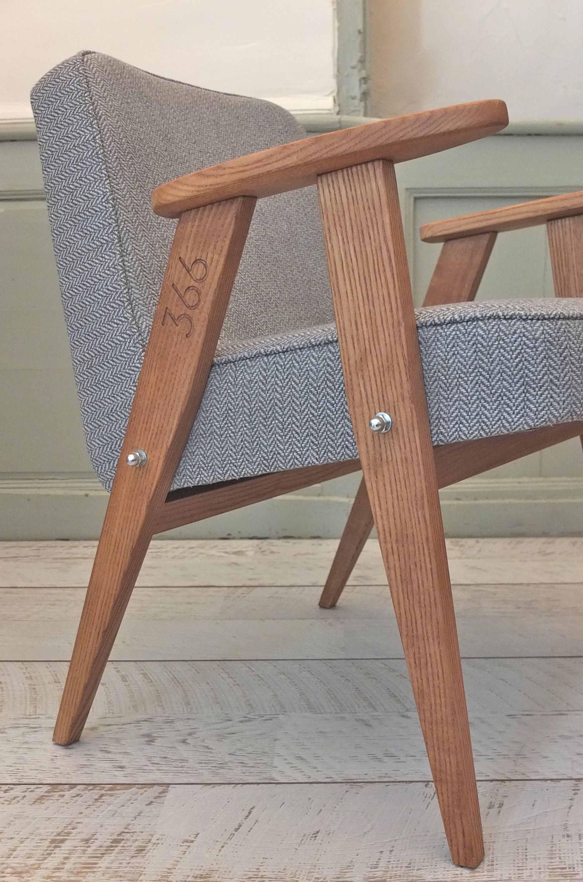 fauteuil polonais "366" Jozef Chierowski 366 concept slavia vintage 3