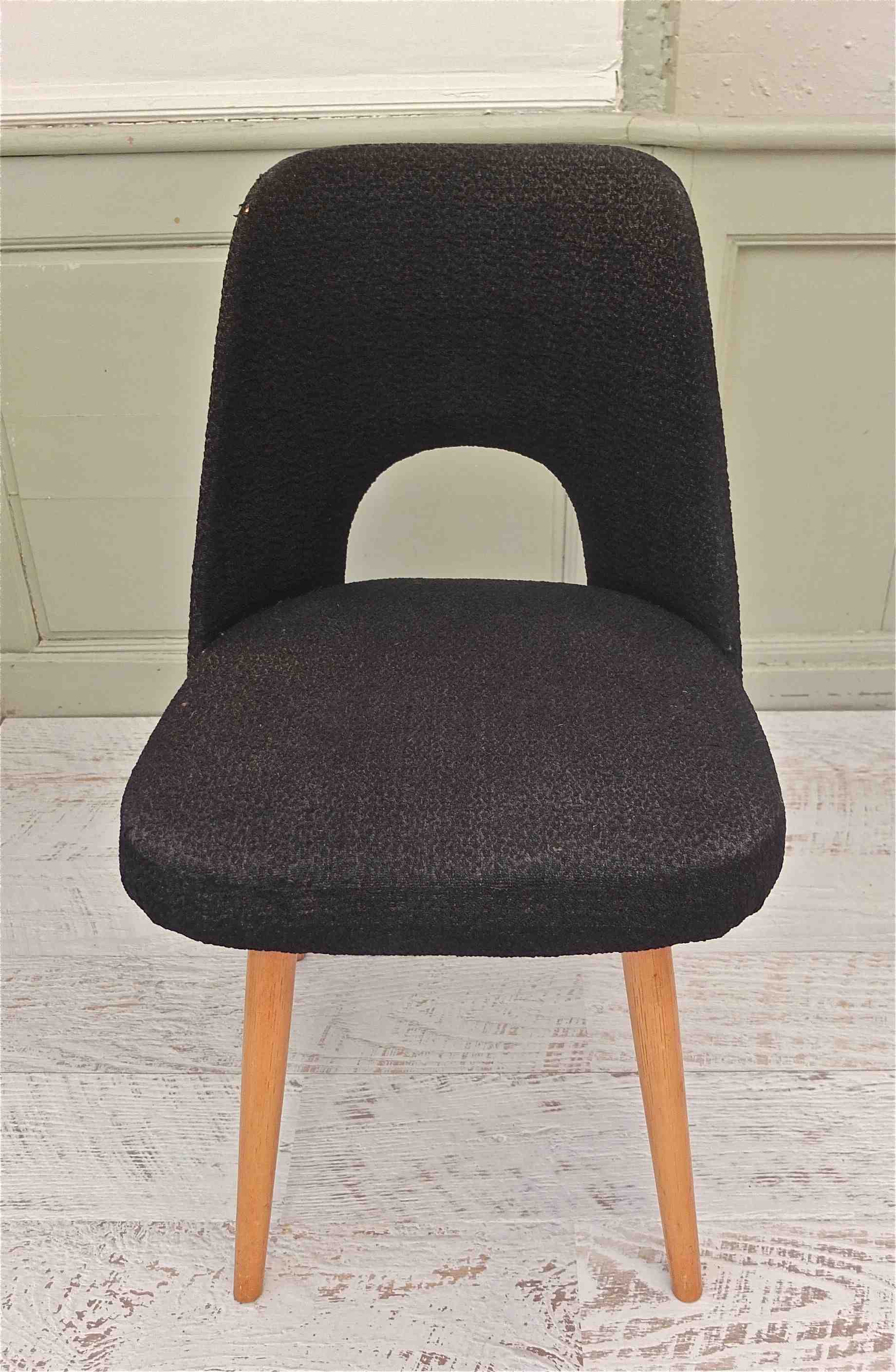 Slavia vintage fauteuil Praktika années 50